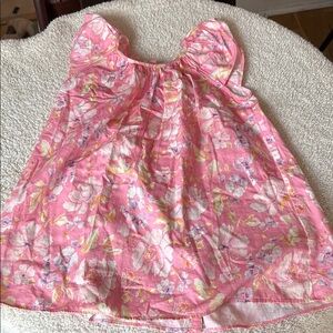 Loveshackfancy Pink Floral Kids Top